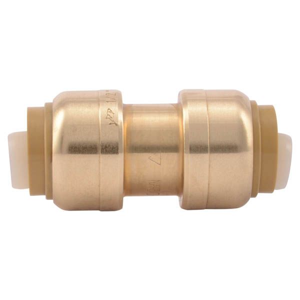 1/2" X 1/2" SHARKBITE STRAIGHT COUPLING