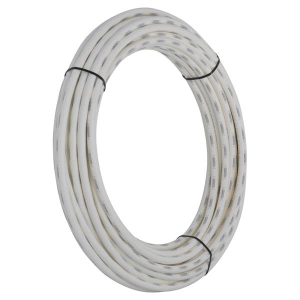 1/2" X 1' PEX-B TUBING COIL - WHITE - 1' EA
