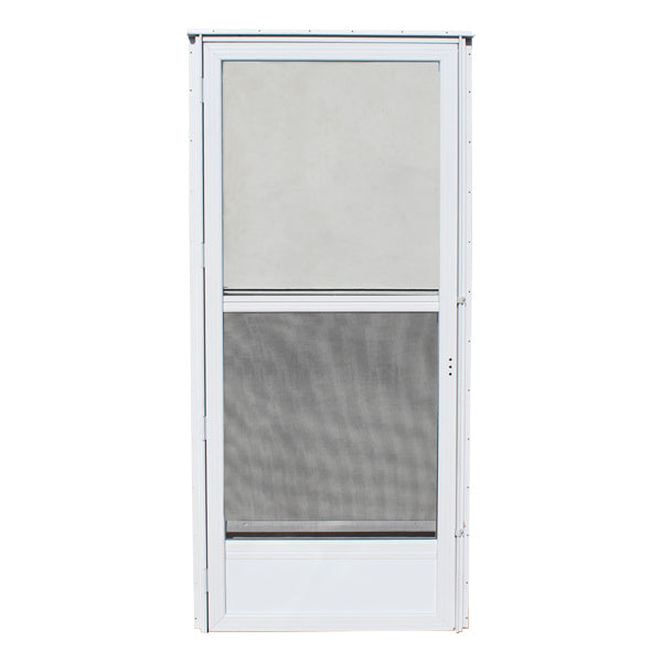 36X76 LH STANDARD STORM-WHITE