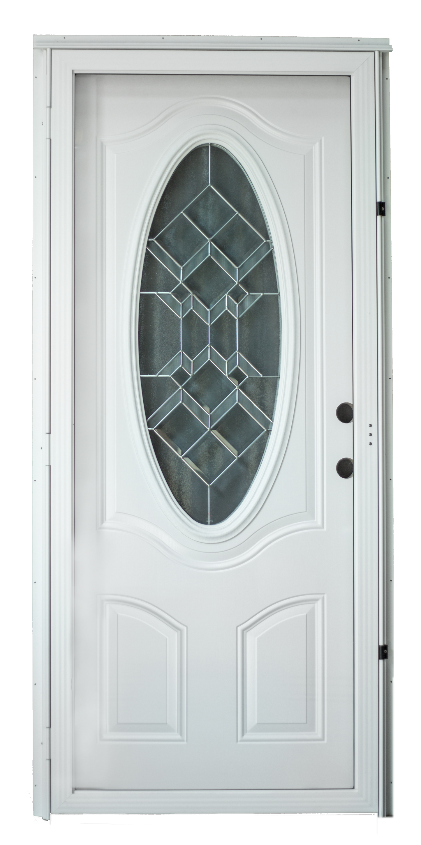 34" x 80" LH LIFESTYLE 3/4 OVAL COMBO 4" JAMB FULL VIEW DB