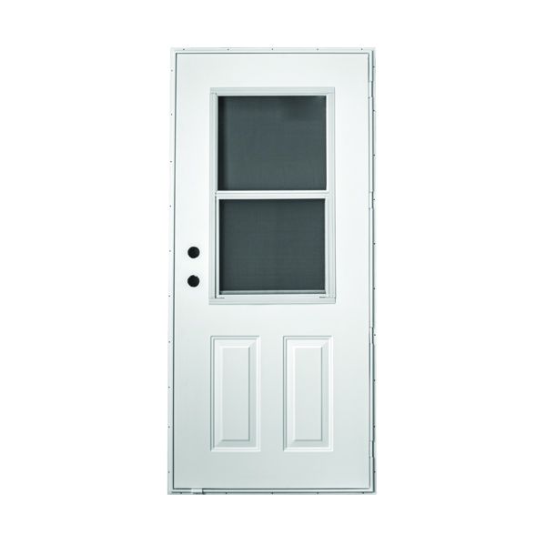 32" x 72" RH LIFESTYLE VERTICAL SLIDER DB