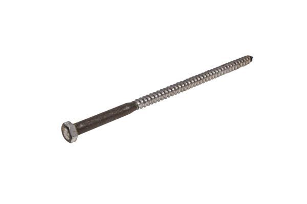 3/8" X 8" LAG SCREW WTIH WASHER - SINGLE
