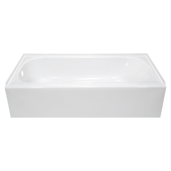 60" x 30" x 16" ACRYLIC TUB RIGHT HAND DRAIN - WHITE