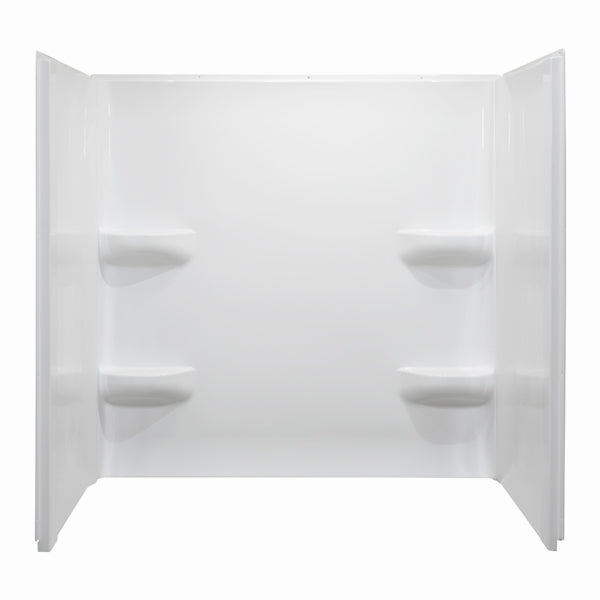 60 x 30 x 59 ACRYLIC WALL TUB SURROUND - WHITE