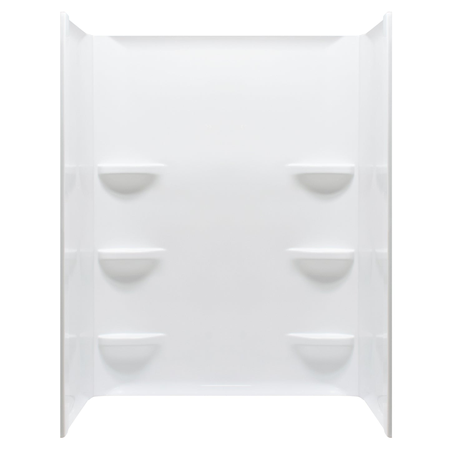 54x27x69 ACRYLIC SHOWER WALL SURROUND - WHITE