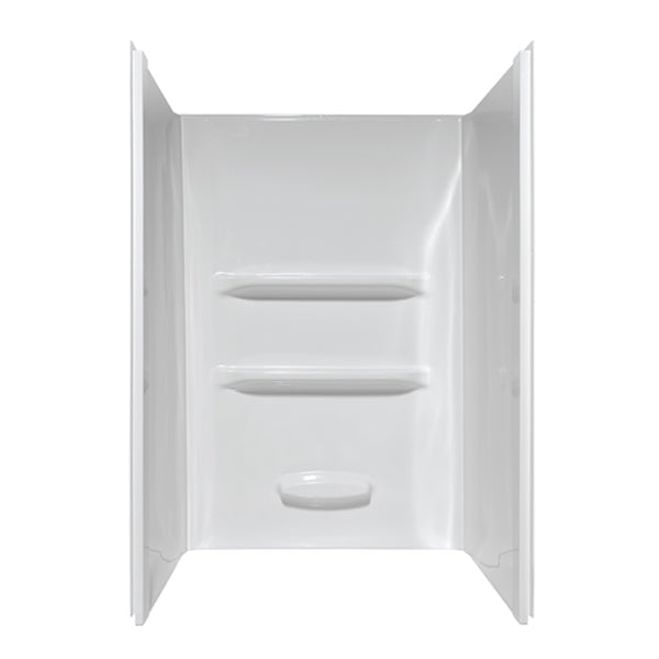 60x30x69 ACRYLIC SHOWER WALL SURROUND - WHITE