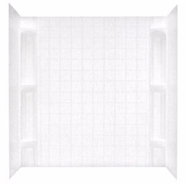 27x54 MULTI-PIECE ABS PLASTIC SURROUND - WHITE *CORNER CADDIES SOLD SEPARATELY