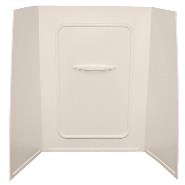 27x54 1-PIECE ABS PLASTIC SMOOTH TUB SURROUND - ALMOND