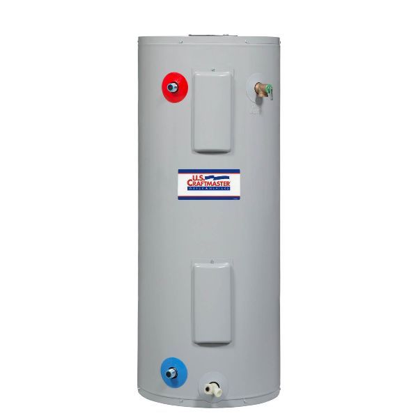 30 GAL ELECTRIC WATER HEATER – 3500W, 240V, SIDE MOUNT, 6YR, 1 ELEMENT