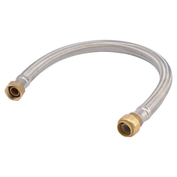 3/4" PUSH-ON 24" WATER HEATER CONNECTOR