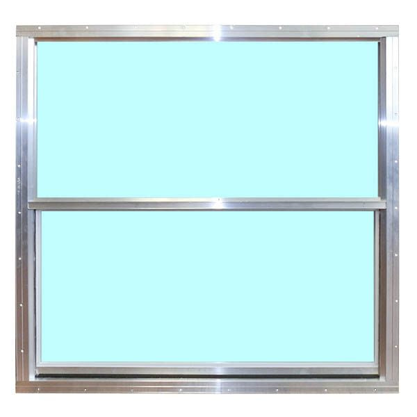 30" X 53" VERTICAL SLIDER - MILL FINISH