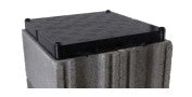 ABS CAP BOARD 2X8X16 - SINGLE - OT