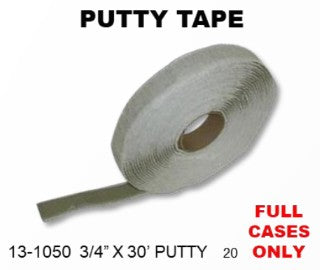 1/8"X3/4"X30' PUTTY TAPE - SES