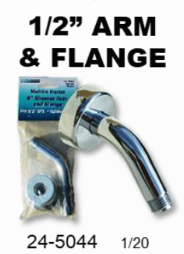 1/2" ARM & FLANGE - SES