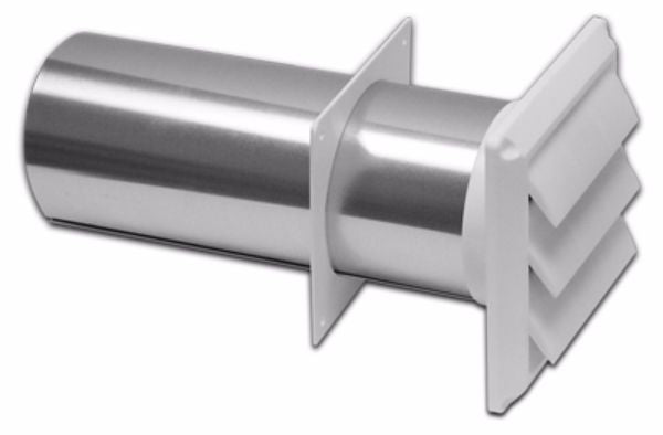 4" LOUVER VENT ASSEMBLY - WHITE