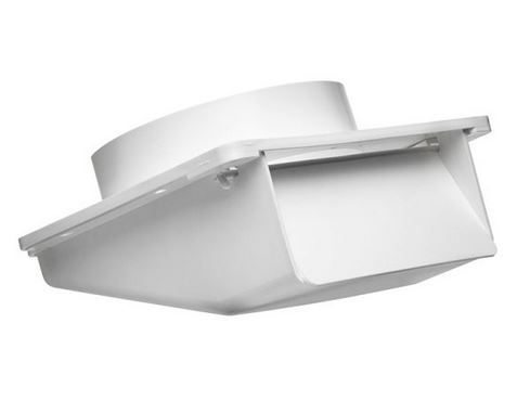 4" PLASTIC UNDER EAVE VENT - WHITE