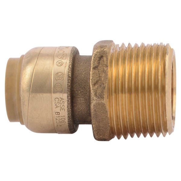 1/2" X 3/4" SHARKBITE MNPT CONNECTOR