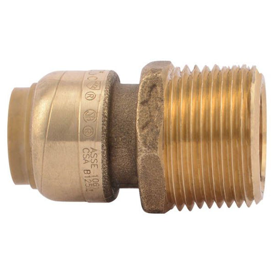 1/2" X 3/4" SHARKBITE MNPT CONNECTOR