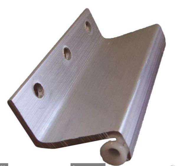3" EXTERIOR DOOR HINGE - MILL