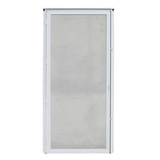 34" X 76" LH ALL GLASS STORM - WHITE