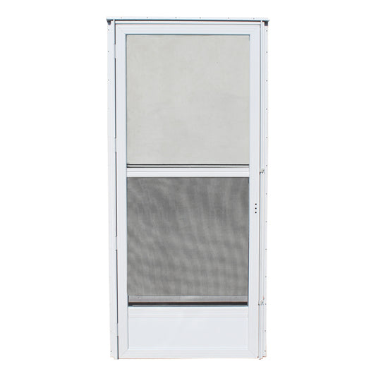 36X76 LH STANDARD STORM-WHITE