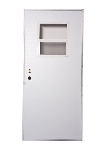 32" x 72" RH SLIDER WINDOW - WHITE/WHITE/WHITE