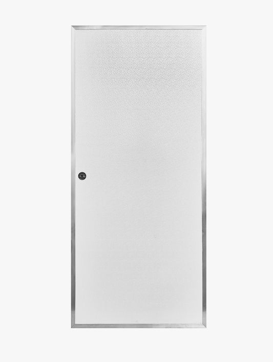 32" x 76" LH BLANK DOOR - WHITE/WHITE/MILL