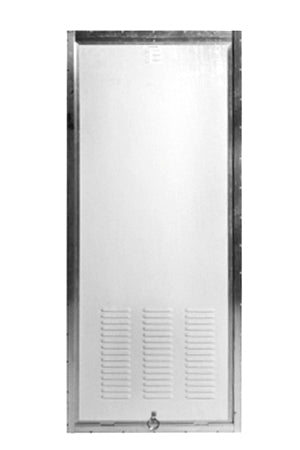 23" X 60" LH LOUVERED WATER HEATER DOOR