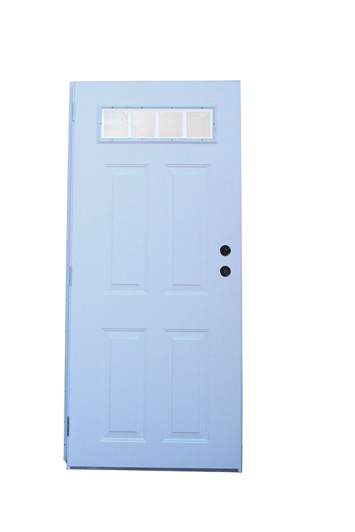 32" x 76" LH 4 LITE 6 PANEL DB - WHITE/WHITE/WHITE