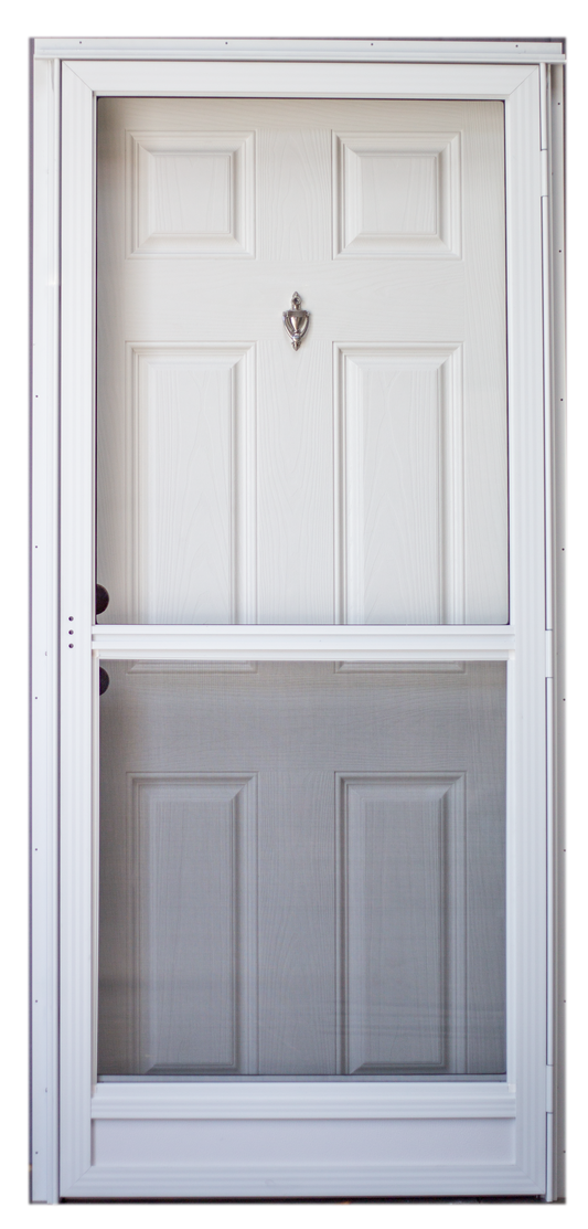 34" x 76" RH LIFESTYLE KNOCKER VIEW COMBO 6.5" JAMB SELF STORING DB