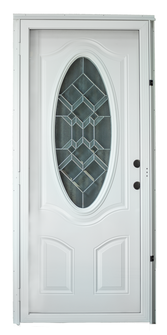 34" x 76" LH LIFESTYLE 3/4 OVAL COMBO 4" JAMB FULL VIEW DB