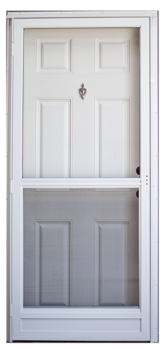 36" x 80" LH LIFESTLYE KNOCKER VIEW COMBO 4" JAMB SELF STORING DB