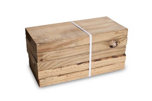2" X 8" X 16" HARDWOOD UNTREATED CAP BLOCK, SINGLE