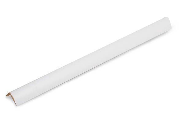1" X 8' PVC OUTSIDE CORNER - WHITE