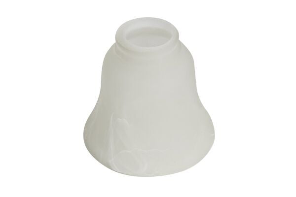 2 1/4" GLASS SHADE - ALABASTER GLASS