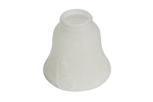 2 1/4" GLASS SHADE - ALABASTER GLASS