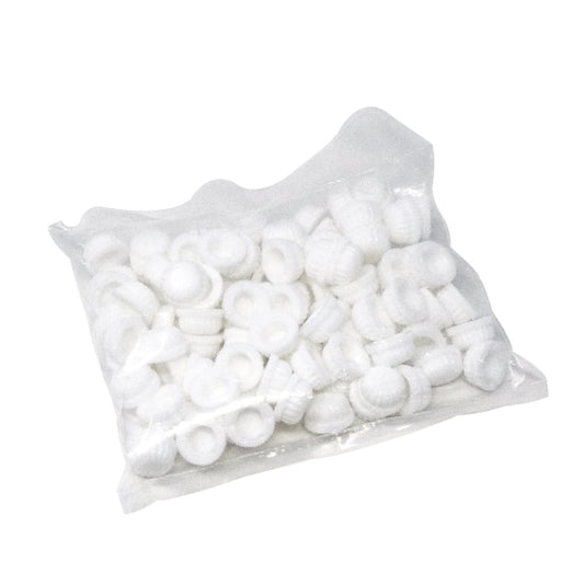 LIGHT SHADE PLASTIC LOCK CAP - WHITE
