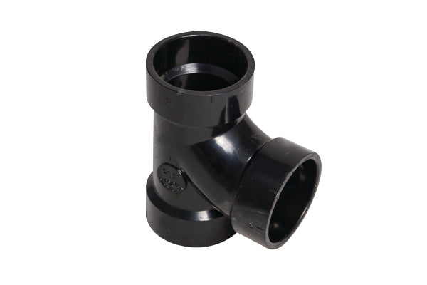 1 1/2" ABS HUB X HUB X HUB SANITARY TEE