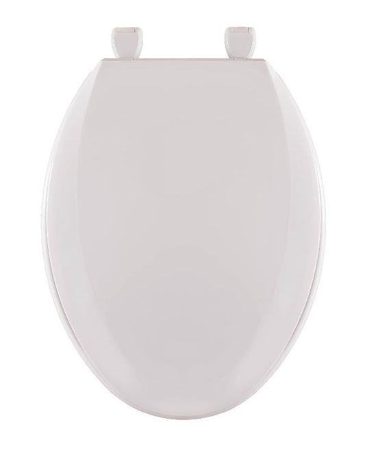 TOILET SEAT ELONGATED-WHITE