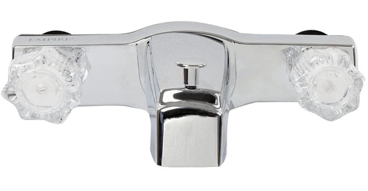 8IN PLASTIC FAUCET 2 VALVE DIVERTER-BAGGED - ON SET