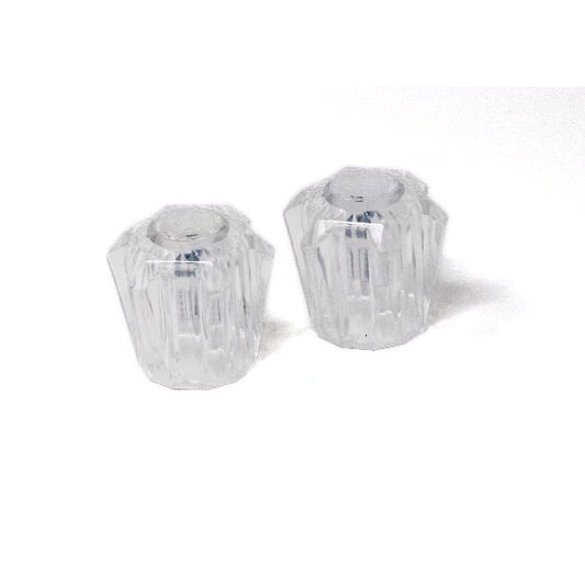 FAUCET HANDLES - CLEAR