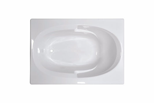 60x42x19 ACRYLIC TUB DROP-IN - WHITE