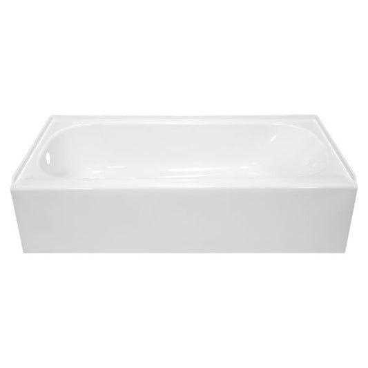 60" x 30" x 16" ACRYLIC TUB RIGHT HAND DRAIN - WHITE