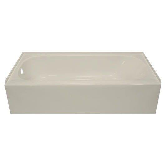 60x30x16 TUB LH DRAIN - BISCUIT