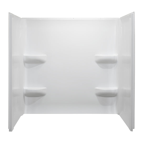 54x30x59 ACRYLIC WALL TUB SURROUND - WHITE