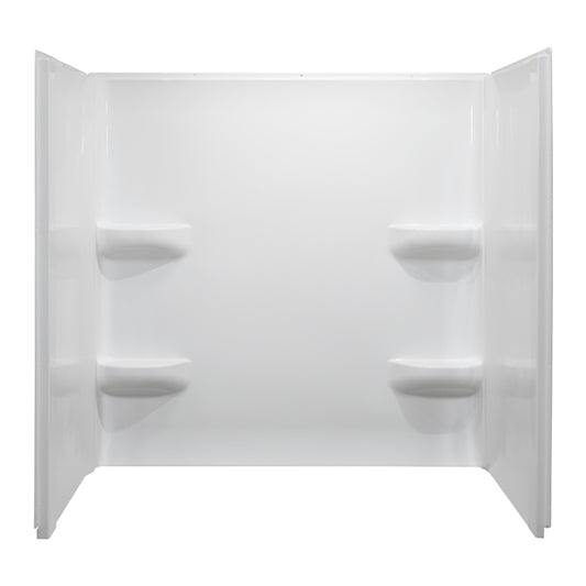 54x30x59 ACRYLIC WALL TUB SURROUND - WHITE