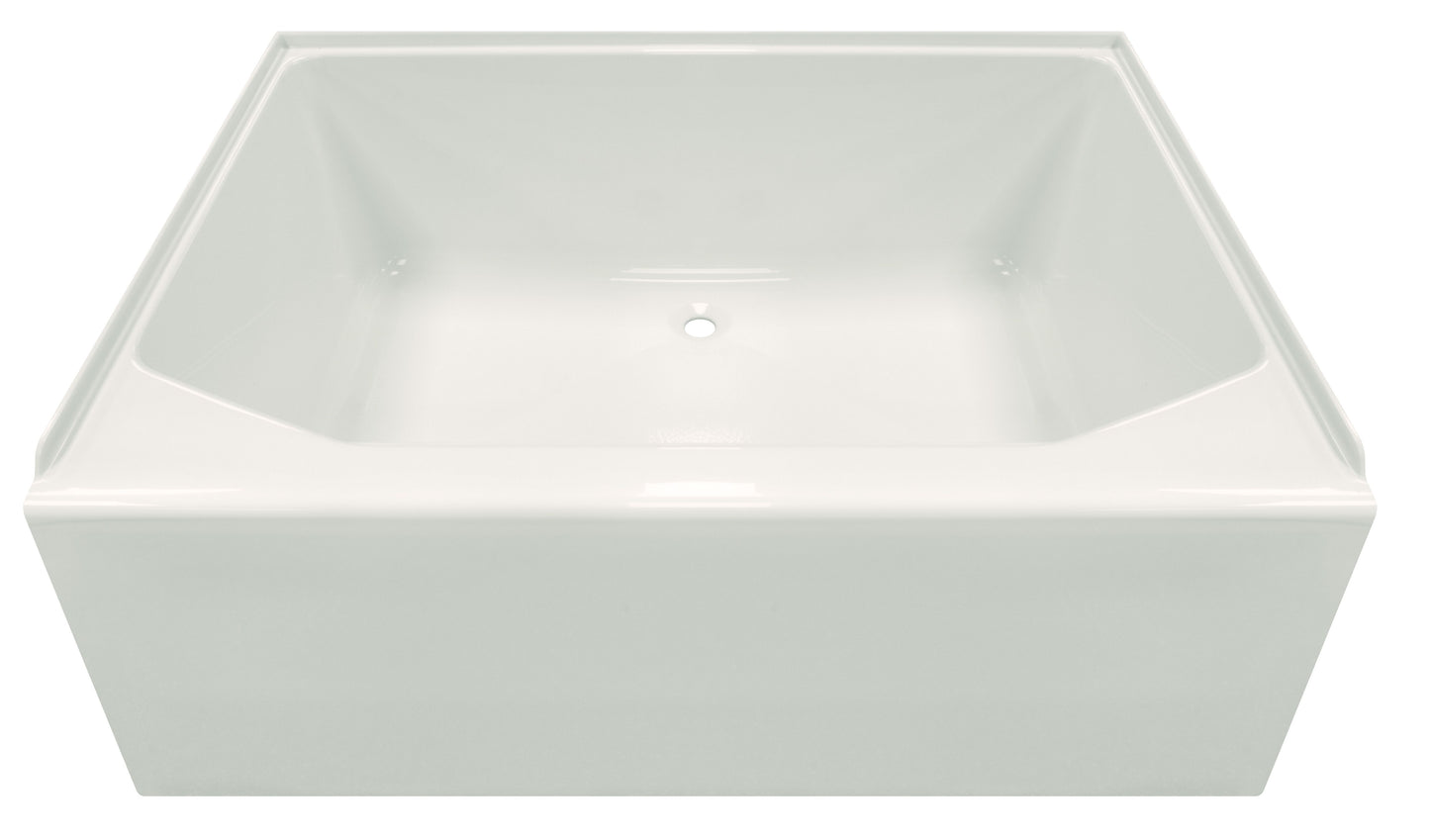 54x42 ACRYLIC GARDEN TUB BENCH SEAT - BISCUIT