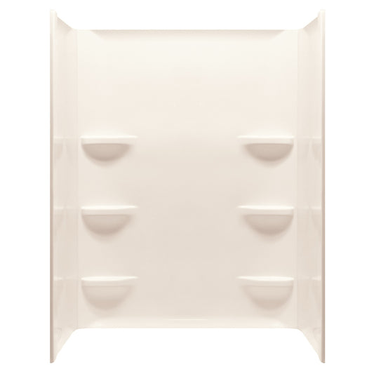 54x27x69 ACRYLIC SHOWER SURROUND - BISCUIT