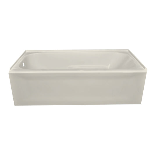 54x30x19 ACRYLIC TUB CTR DRAIN - BISCUIT