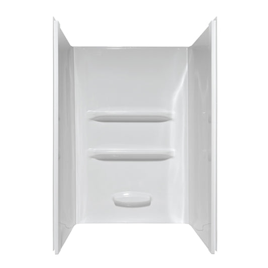 60x30x69 ACRYLIC SHOWER WALL SURROUND - WHITE
